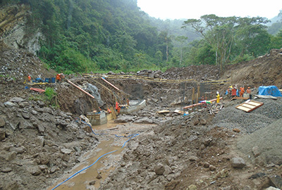 Se acelera ejecución del proyecto de irrigación Amojao en Amazonas