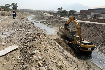 Labores de limpieza del río Huaycoloro culminarían en 15 días