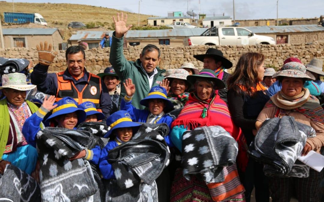 Ministro de Agricultura, Mostajo coordina ayuda para nuevas localidades declaradas en emergencia por heladas en Arequipa