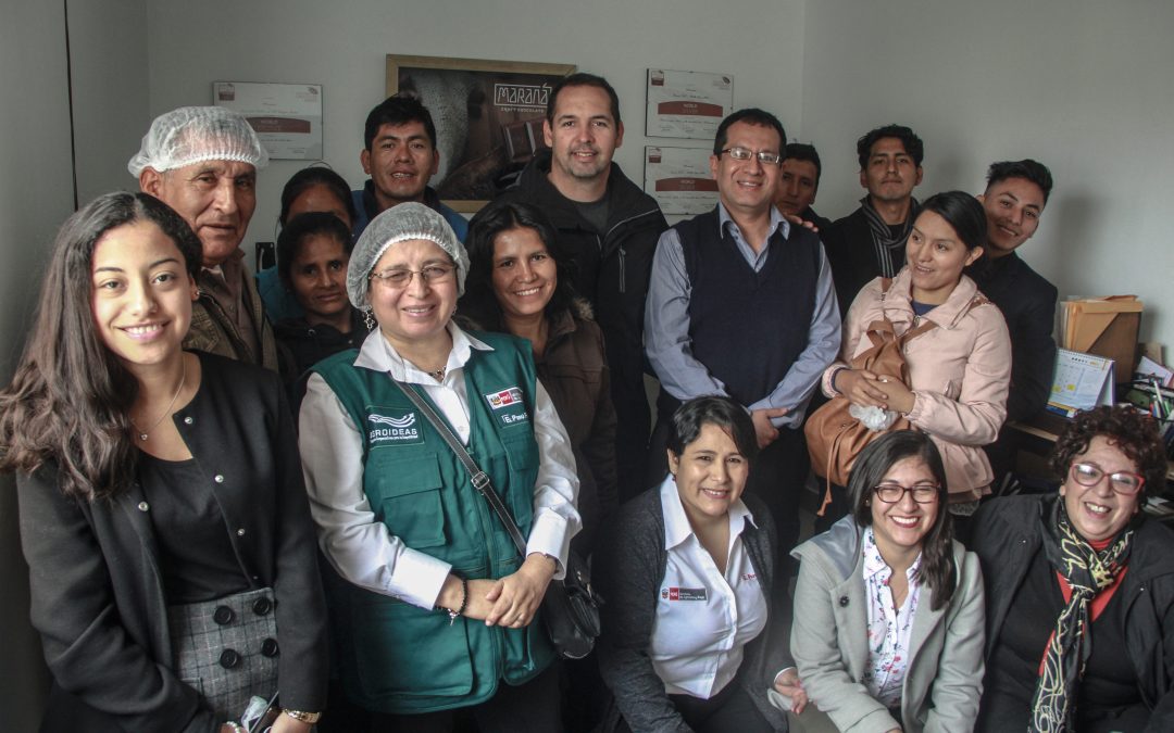 Productores del VRAEM realizaron pasantía en empresas chocolateras de Lima en el marco del IX Salón del Cacao y Chocolate