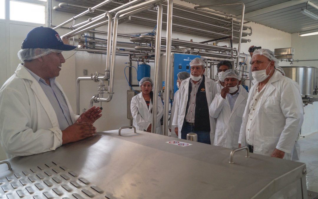 MINAGRI implementó moderna planta de procesamiento de derivados lácteos en Arequipa